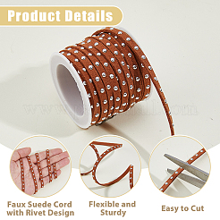 3 рулон шнура из искусственной замши 3 цветов&nbsp;LW-HS0001-01A