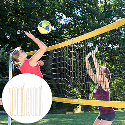 Chaîne à billes de mesure de la hauteur du filet de volley-ball en laiton&nbsp;TOOL-WH0134-91GP