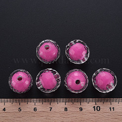 Прозрачные акриловые бусины&nbsp;TACR-S152-14A-A13