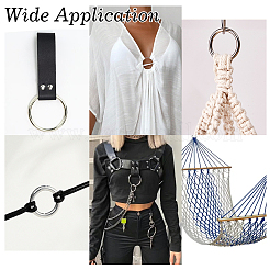 25 шт. соединительные кольца из нержавеющей стали&nbsp;FIND-ME0002-64