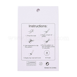 Autocollants à ongles de noël&nbsp;MRMJ-D01-M2