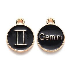 Pendentifs d'émail en alliage&nbsp;ENAM-SZ0001-28C-I
