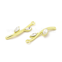 Crémaillère pendentifs en alliage placage&nbsp;FIND-C018-07LG-01