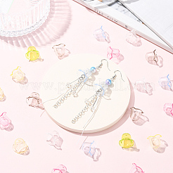 120шт 6 цвета прозрачные акриловые колпачки для бусин&nbsp;TACR-SC0001-51