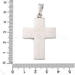 Подвески из нержавеющей стали 304 с эмалью&nbsp;LS-STAS-P372-03P