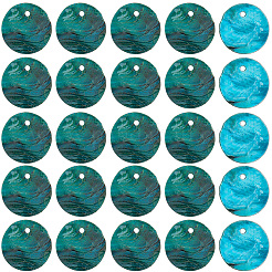 150 шт. подвески из натуральной ракушки Акойя&nbsp;SHEL-PA0001-04