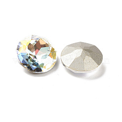 Стеклянные кабошоны со стразами в стиле ab k9&nbsp;RGLA-J033-C-001LA