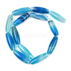 Натуральные полосатые агатовые / полосатые агатовые бусинки&nbsp;G-S280-10A