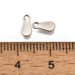 Blanko-Anhänger aus Edelstahl 304 zum Prägen&nbsp;STAS-F311-04P-02