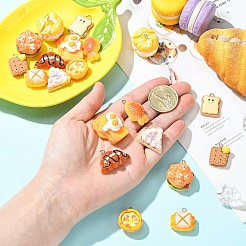 20шт 10 стиля подвески из смолы&nbsp;RESI-YW00011-39