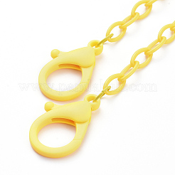 Colliers de chaîne de câble en plastique ABS personnalisés&nbsp;LS-NJEW-JN03310-04