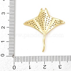 Подвески из морской латуни с микропаве из кубических цирконий&nbsp;LS-KK-K411-05G