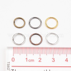 1 коробка с открытыми прыжковыми кольцами латунные прыжковые кольца KK-X0060-10mm