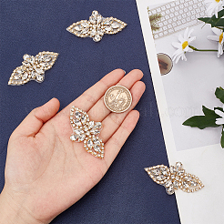 Verre cristal hotfix strass&nbsp;DIY-WH0265-45G