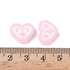 Окрашенные и запеченные стеклянные бусины&nbsp;LAMP-D004-02I