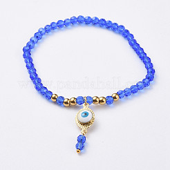 Perle di vetro si estendono braccialetti&nbsp;BJEW-JB04760