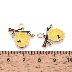Pendentifs d'émail en alliage&nbsp;ENAM-T022-61A