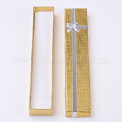 Contenitori di monili di cartone&nbsp;CBOX-WH0001-B05
