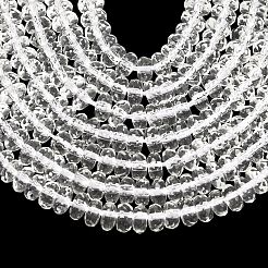 Chapelets de perles en cristal de quartz synthétique&nbsp;G-F086-C-01
