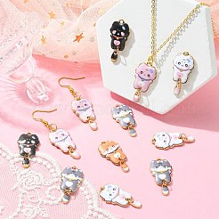 40шт 5 стильные подвески из сплава с принтом&nbsp;FIND-CJ0001-27