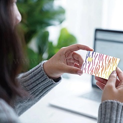 ПВХ пластиковые водонепроницаемые наклейки для карт&nbsp;DIY-WH0432-211