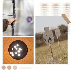 Бумажная мишень доска ремонт порванная аппликация&nbsp;DIY-WH20032-68B