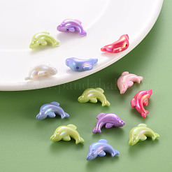 Непрозрачные акриловые бусины&nbsp;X-TACR-S153-34I