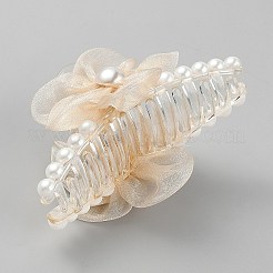 Pinces à cheveux en plastique&nbsp;PHAR-WH0017-20A