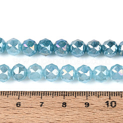 Brins de perles de verre électrolytiques anti-ternissement&nbsp;GLAA-N064-8mm-11