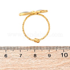 Кольца-манжеты из нержавеющей стали 304 с эмалевым покрытием&nbsp;RJEW-D306-30G