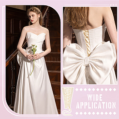 1 Set Ersatzreißverschluss für Damenhochzeitskleider&nbsp;DIY-NB0013-32A