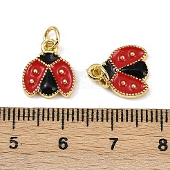 Латунь эмаль подвески&nbsp;KK-I358-012G