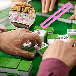 Acryl Mahjong Regelleser&nbsp;AJEW-WH20020-534B