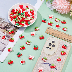 Кабошоны из непрозрачной смолы&nbsp;RESI-WR0001-18