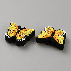 Силиконовые бусины бабочки&nbsp;SIL-CJC0012-02