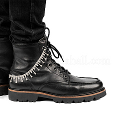 4 шт. сплав кристалл горный хрусталь цепи ремень для ботинок&nbsp;AJEW-DR0002-15