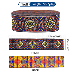 Garniture en polyester de style national&nbsp;OCOR-WH0074-14