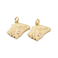 Латунь эмаль подвески&nbsp;KK-S525-07G