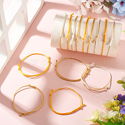 30 pièce de fil de nylon bicolore pour la confection de bracelets&nbsp;BJEW-TAC0070