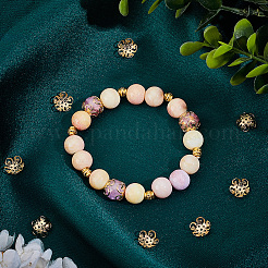 160 шт. колпачки для бусин из нержавеющей стали 304&nbsp;STAS-BBC0006-80