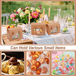 Картонные подарочные коробки с ручками&nbsp;CON-WH0086-136B