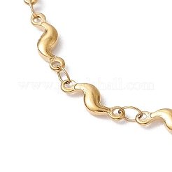 Браслеты из звеньев цепи из нержавеющей стали 304&nbsp;BJEW-JB11496-01