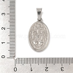 Anlaufgeschützte Anhänger aus 304er Edelstahl&nbsp;LS-STAS-B073-01C-P