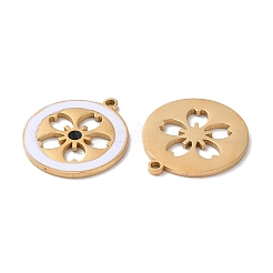 Placcatura ionica (ip) ciondoli in acciaio inossidabile 304&nbsp;STAS-C083-13G-02