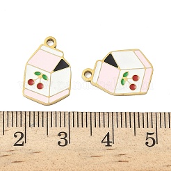304 Edelstahl-Emaille-Anhänger&nbsp;X1-STAS-G360-04G-08