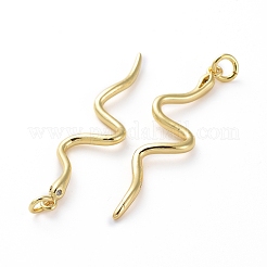Pendentifs avec zircon cubiques à micro-pavés en laiton&nbsp;X-ZIRC-G155-03G