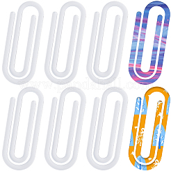 10 шт. сублимационные пустые термоакриловые скрепки&nbsp;AJEW-CP0006-83B