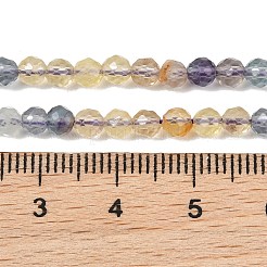 Natürlichen Fluorit Perlen Stränge&nbsp;G-RM250101-C13