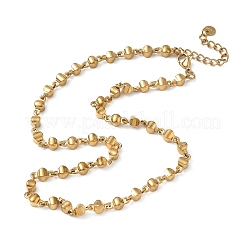Collares de cadena de eslabones de acero inoxidable 304 para mujer&nbsp;SA-CBA4051-06G