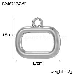 Подвески из нержавеющей стали 304&nbsp;STAS-OY006-97P-1